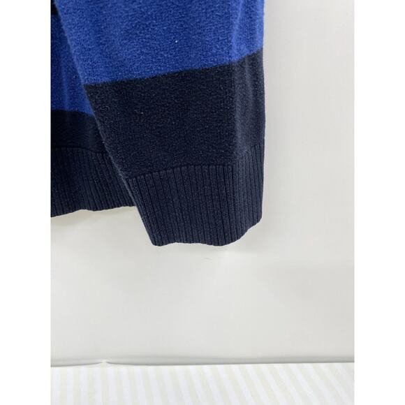 American Eagle Outfitters Purple Black stripe sweater SIZE XXL soft warm cotton - Picture 4 of 8